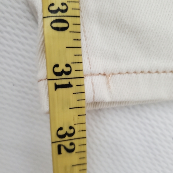 Sincerely Jules Super High Rise Wide Leg Jeans Ecru 25 Waist NEW - Picture 9 of 10